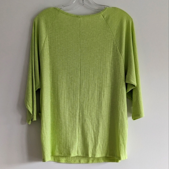 Old Navy Maternity Rib knit Neck Nursing tunic top Green Medium - Picture 2 of 6